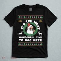 Holiday Hunting Bag with Festive Deer T-Shirt thumb 5