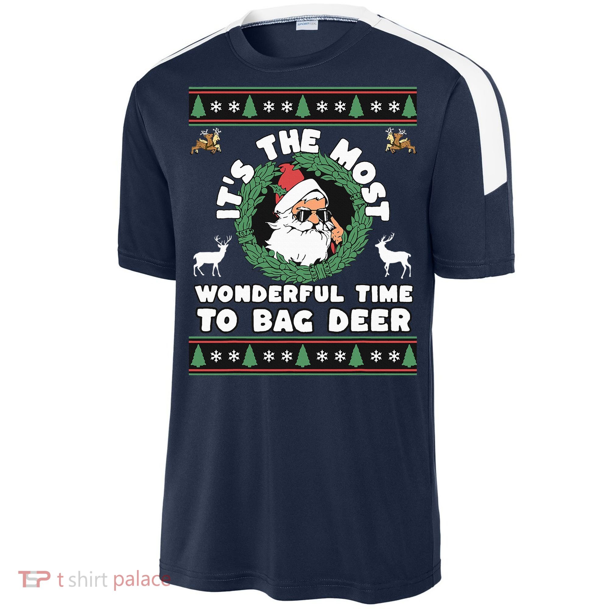 Holiday Hunting Bag with Festive Deer Sport-Tek Competitor United Soccer Jersey