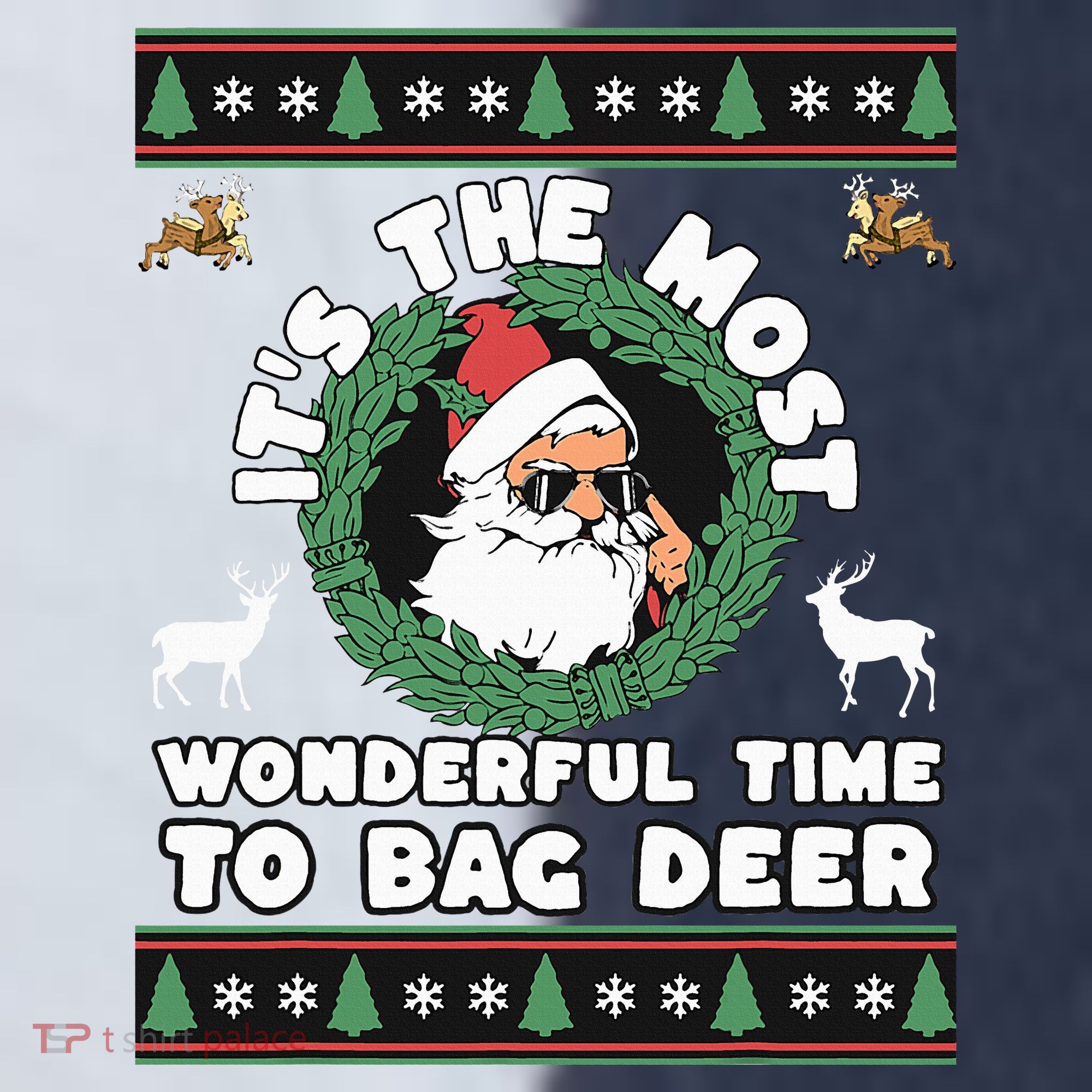 Holiday Hunting Bag with Festive Deer Sport-Tek Competitor United Soccer Jersey