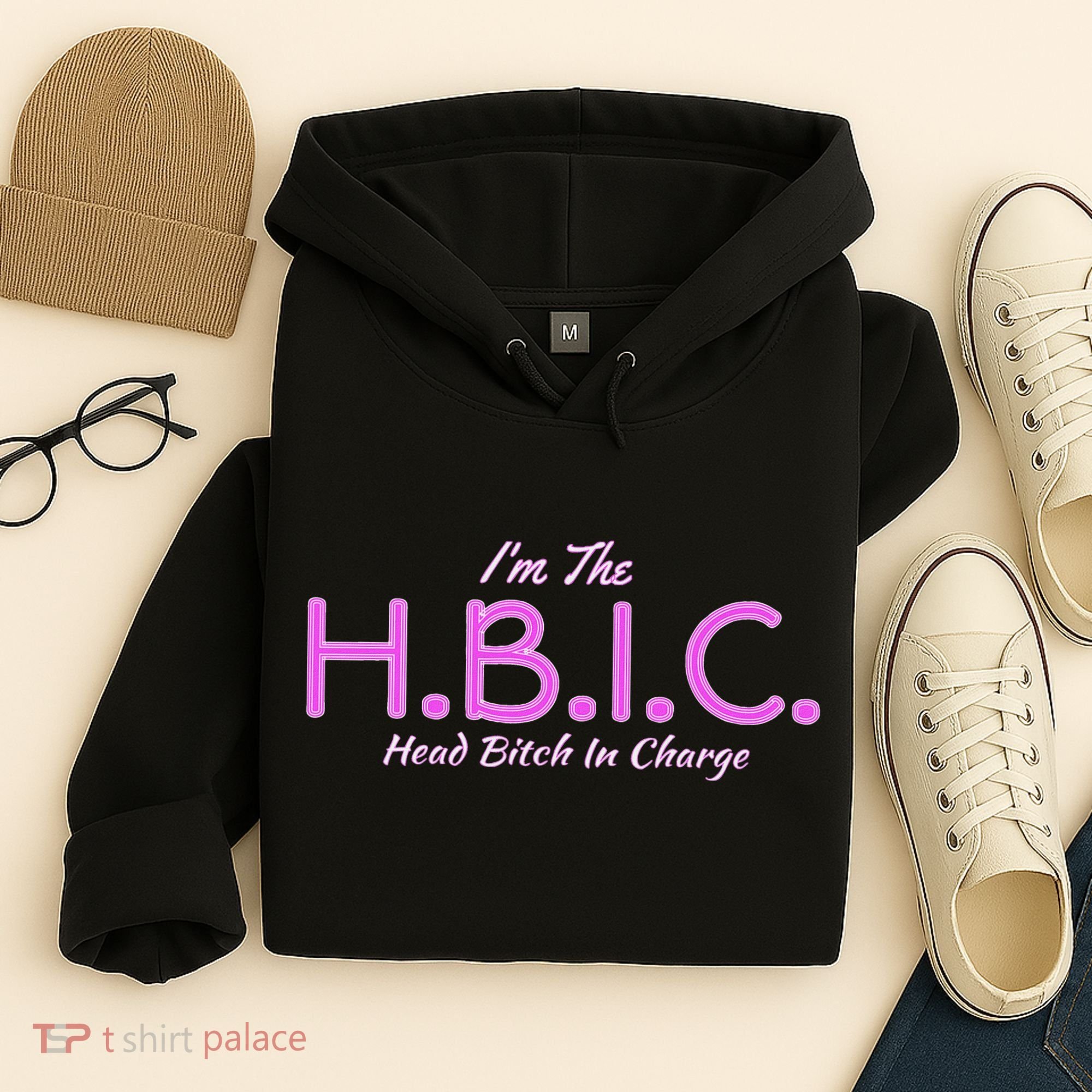 Hbic Head Bitch In Charge Women Funny Bitches Grown Sexy Hoodie