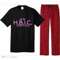 Hbic Head Bitch In Charge Women Funny Bitches Grown Sexy Pajama Set thumb 0