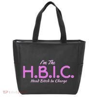 Hbic Head Bitch In Charge Women Funny Bitches Grown Sexy Tote Bag thumb 0