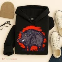 Hog Hunting Boar Wild Hog Hoodie thumb 4