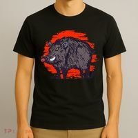 Hog Hunting Boar Wild Hog T-Shirt thumb 3