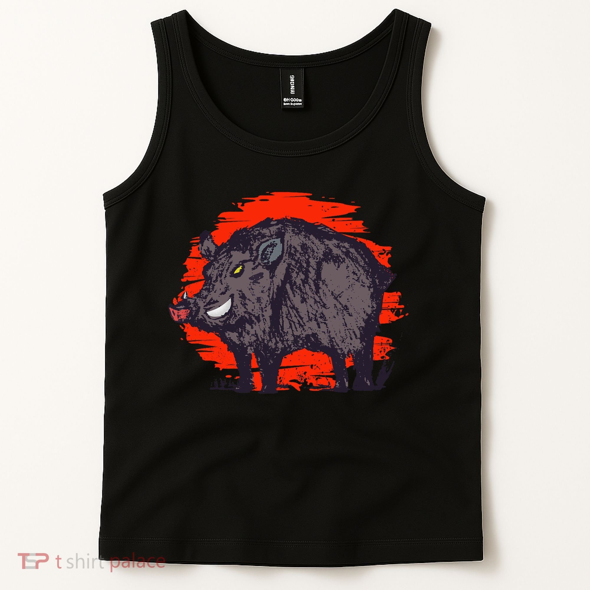 Hog Hunting Boar Wild Hog Tank Top