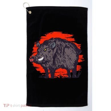 Hog Hunting Boar Wild Hog Golf Towel