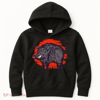 Hog Hunting Boar Wild Hog Kids Hoodie