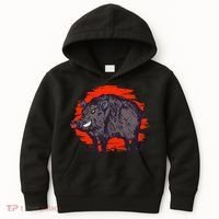 Hog Hunting Boar Wild Hog Kids Hoodie thumb 0