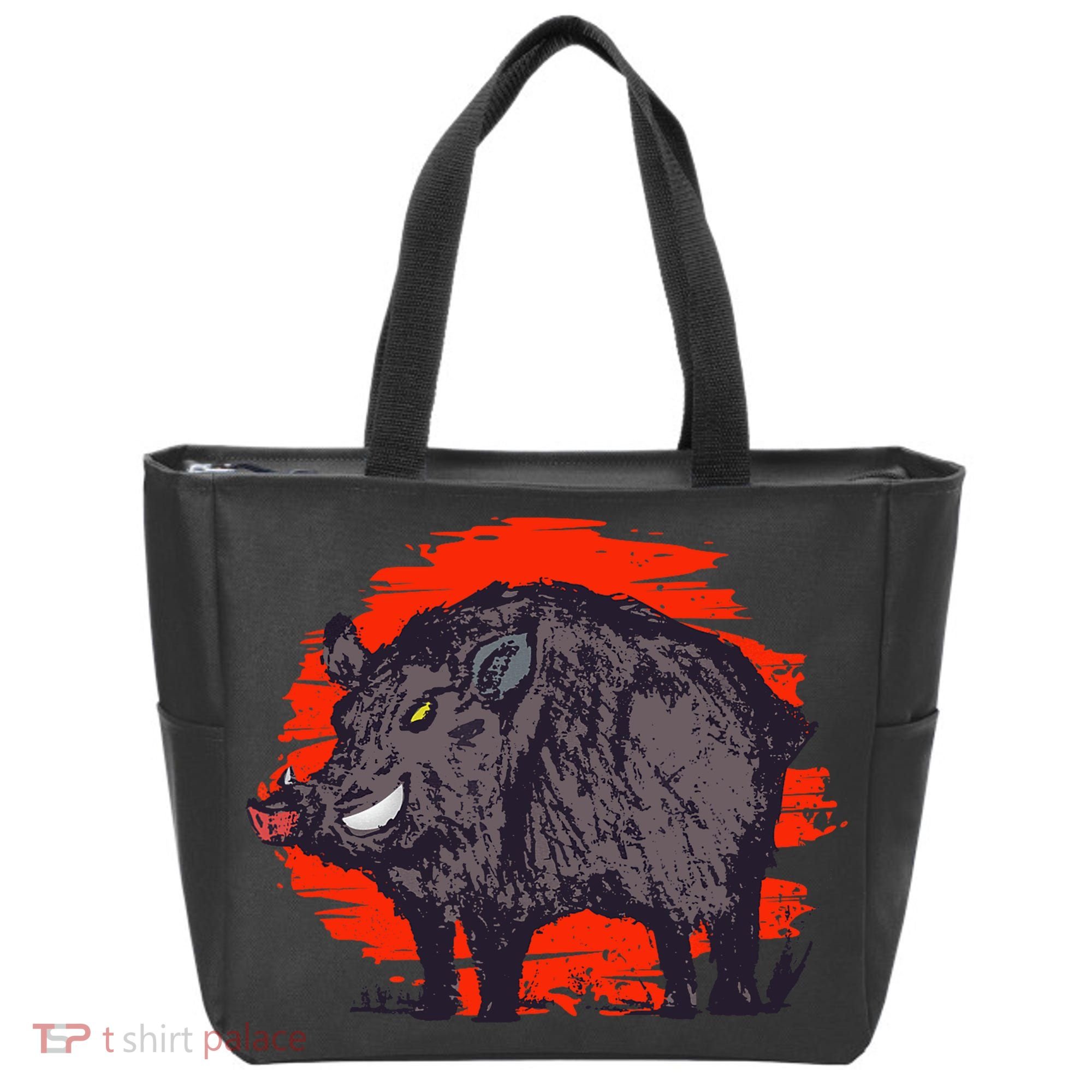 Hog Hunting Boar Wild Hog Tote Bag