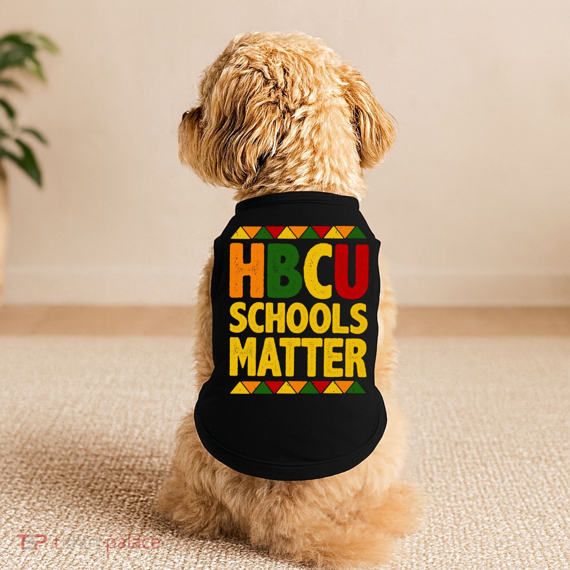 HBCU Humbled Blessed Creative Unique Doggie Tank