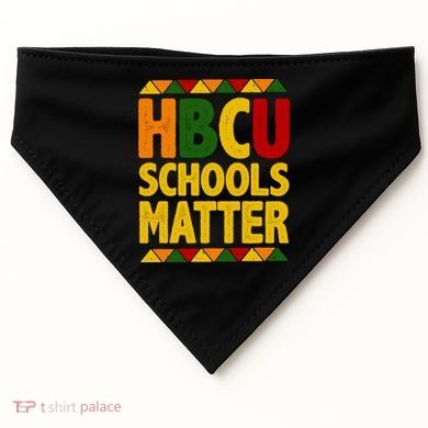 HBCU Humbled Blessed Creative Unique USA-Made Doggie Bandana