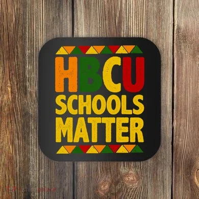 HBCU Humbled Blessed Creative Unique Coaster