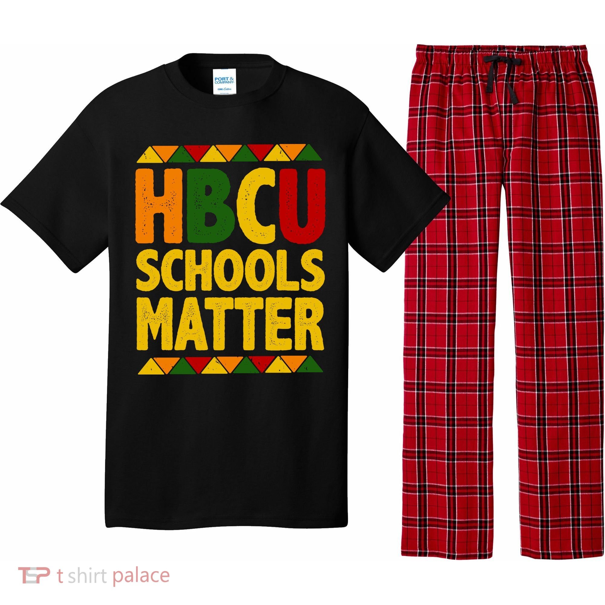 HBCU Humbled Blessed Creative Unique Pajama Set