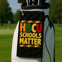 HBCU Humbled Blessed Creative Unique Golf Towel thumb 2