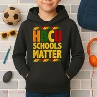 HBCU Humbled Blessed Creative Unique Kids Hoodie thumb 2