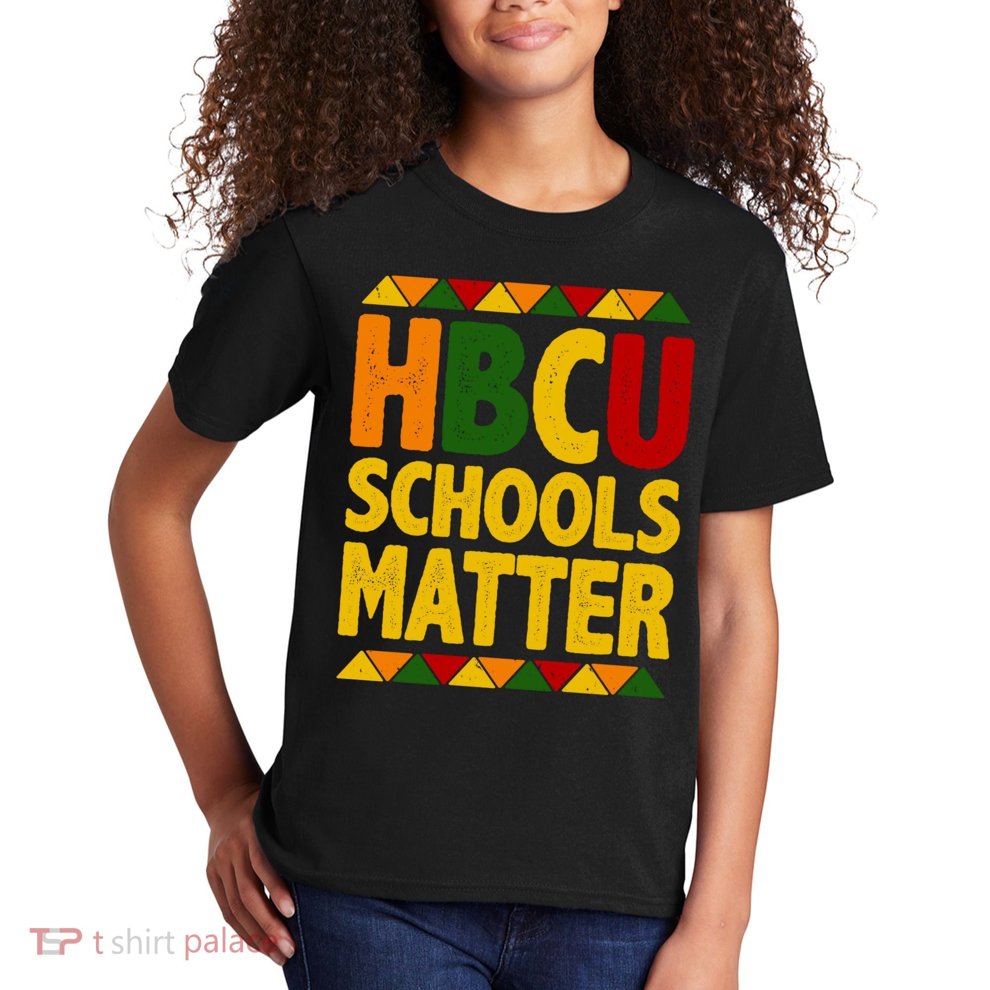 HBCU Humbled Blessed Creative Unique Kids T-Shirt
