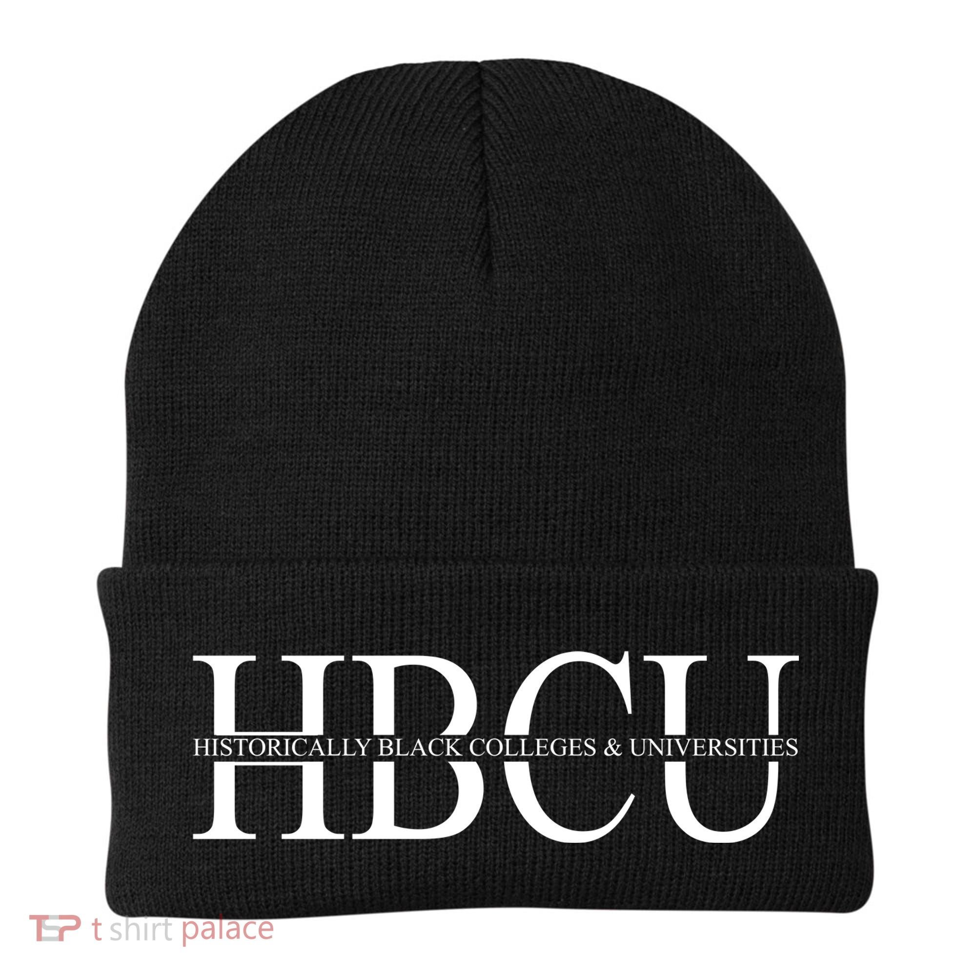 HBCU Historically Black Colleges & University Logo Beanie