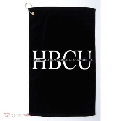 HBCU Historically Black Colleges & University Logo Golf Towel