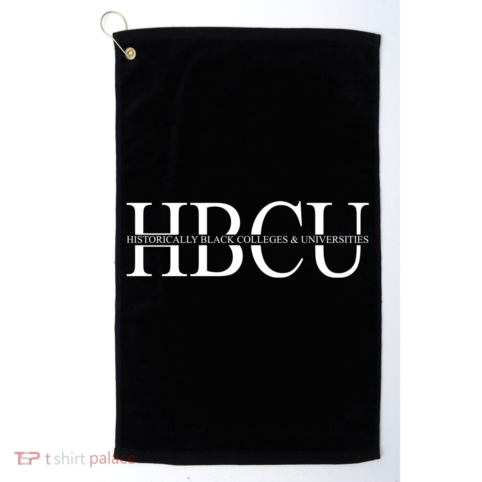 HBCU Historically Black Colleges & University Logo Golf Towel