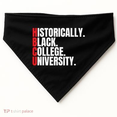 HBCU Historically Black College and University USA-Made Doggie Bandana