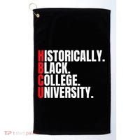 HBCU Historically Black College and University Golf Towel thumb 0
