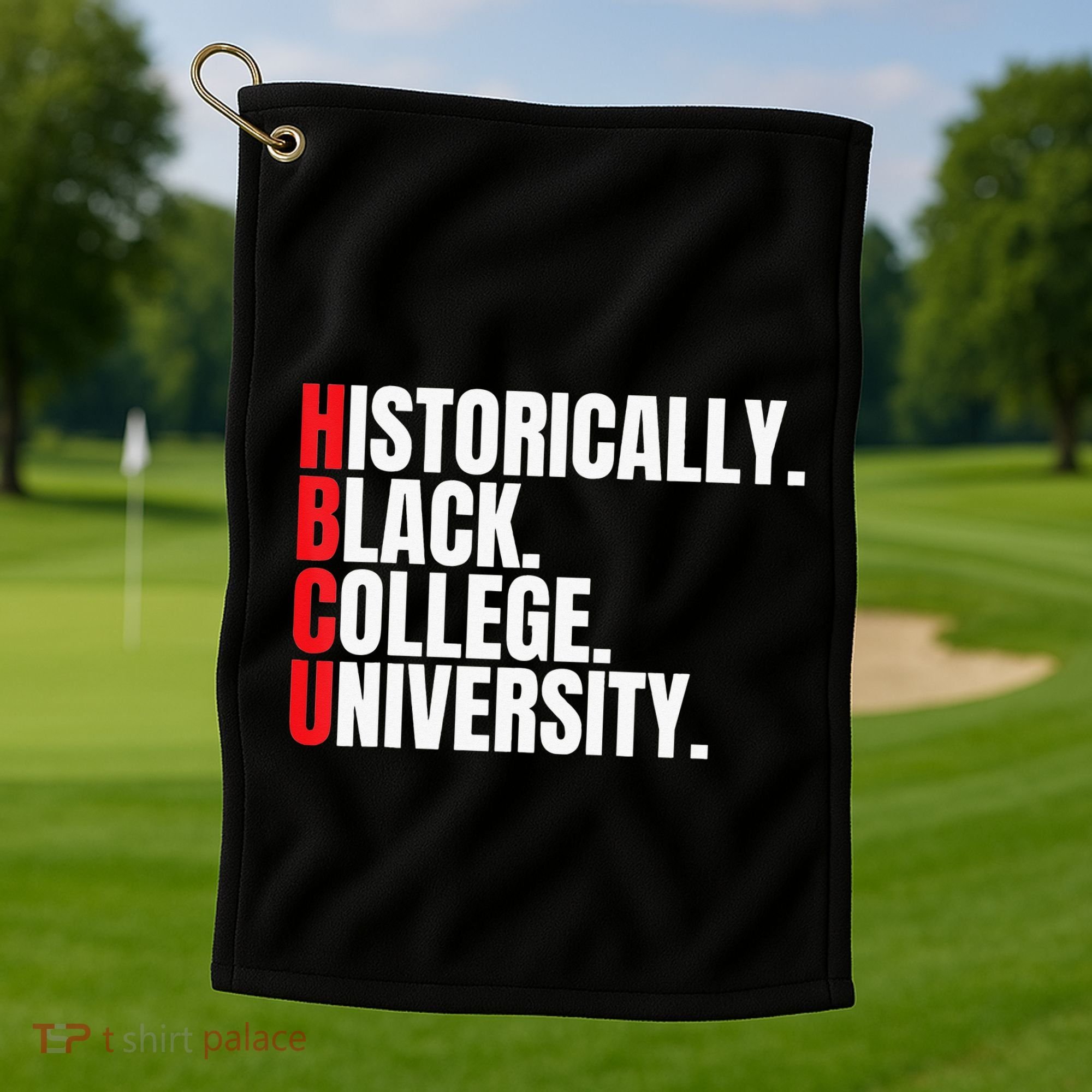 HBCU Historically Black College and University Golf Towel
