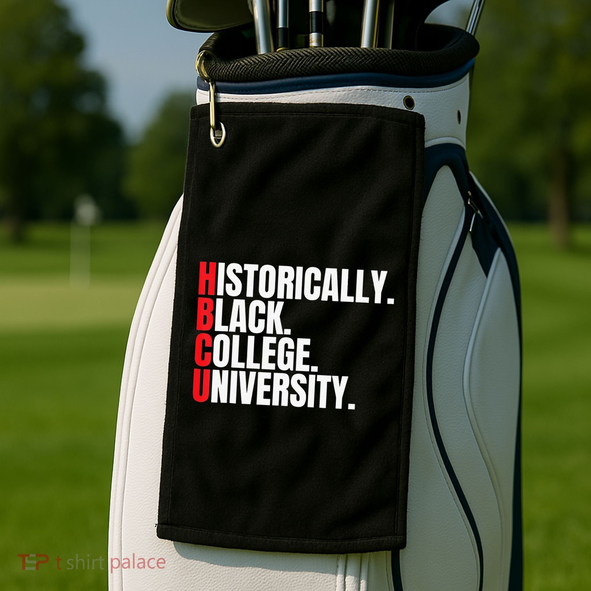 HBCU Historically Black College and University Golf Towel
