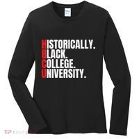 HBCU Historically Black College and University Women's Long Sleeve Shirt thumb 0