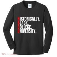 HBCU Historically Black College and University Kids Long Sleeve Shirt thumb 0