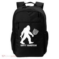 Happy Hanukkah Bigfoot Funny Gift Backpack thumb 0