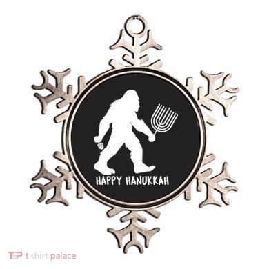 Happy Hanukkah Bigfoot Funny Gift Ornament