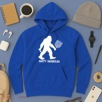 Happy Hanukkah Bigfoot Funny Gift Hoodie thumb 3
