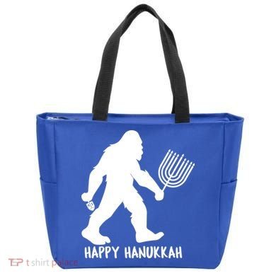 Happy Hanukkah Bigfoot Funny Gift Tote Bag