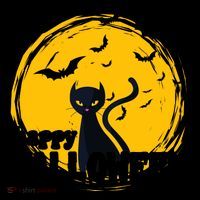 Happy Halloween Black Cat Spooky Coffee Mug thumb 5