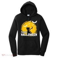 Happy Halloween Black Cat Spooky Women's Hoodie thumb 0