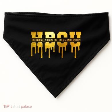 Hbcu Historically Black Colleges Universities Black History Cool Gift USA-Made Doggie Bandana