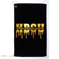 Hbcu Historically Black Colleges Universities Black History Cool Gift Golf Towel thumb 0