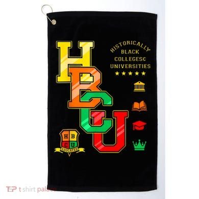 Hbcu Historically Black Colleges Universities Golf Towel