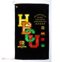 Hbcu Historically Black Colleges Universities Golf Towel thumb 0