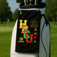 Hbcu Historically Black Colleges Universities Golf Towel thumb 2