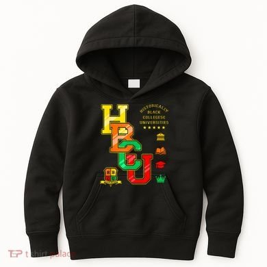 Hbcu Historically Black Colleges Universities Kids Hoodie