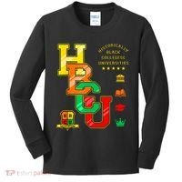 Hbcu Historically Black Colleges Universities Kids Long Sleeve Shirt thumb 0