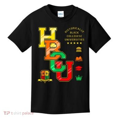 Hbcu Historically Black Colleges Universities Kids T-Shirt