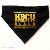 Hbcu Historically Black Colleges Universities Black History Gift USA-Made Doggie Bandana thumb 0