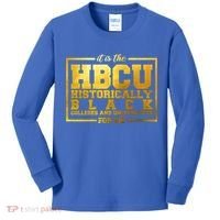 Hbcu Historically Black Colleges Universities Black History Gift Kids Long Sleeve Shirt thumb 0