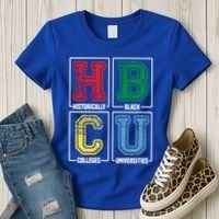 Hbcu Historically Black Colleges Universities Black Pride Gift Women's T-Shirt thumb 3