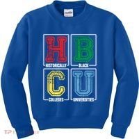 Hbcu Historically Black Colleges Universities Black Pride Gift Kids Sweatshirt thumb 0
