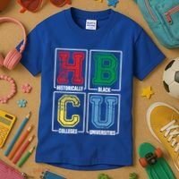 Hbcu Historically Black Colleges Universities Black Pride Gift Kids T-Shirt thumb 3