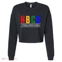 HBCU Historical Black College HBCU Cropped Pullover Crew thumb 0