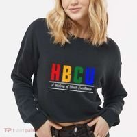 HBCU Historical Black College HBCU Cropped Pullover Crew thumb 2